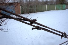 Подвесные мосты на реке Быстрой в хуторе Михайлов и посёлке Быстрогорском