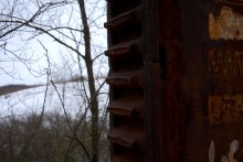 Подвесные мосты на реке Быстрой в хуторе Михайлов и посёлке Быстрогорском