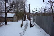 Подвесные мосты на реке Быстрой в хуторе Михайлов и посёлке Быстрогорском