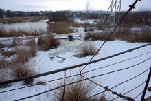 Подвесные мосты на реке Быстрой в хуторе Михайлов и посёлке Быстрогорском