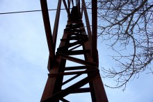 Подвесные мосты на реке Быстрой в хуторе Михайлов и посёлке Быстрогорском