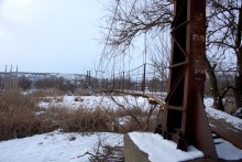 Подвесные мосты на реке Быстрой в хуторе Михайлов и посёлке Быстрогорском