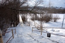 Подвесные мосты на реке Быстрой в хуторе Михайлов и посёлке Быстрогорском