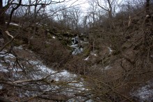 Водопад у Северского Донца