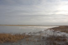 Февральское небо между Бессергеневской и Багаевской