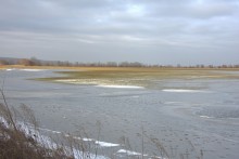 Февральское небо между Бессергеневской и Багаевской