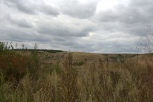 Горы на правом берегу реки Керчик