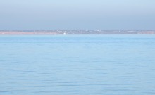 Утро и вечер на Ейской косе в начале марта