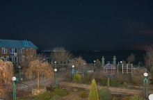 Утро и вечер на Ейской косе в начале марта