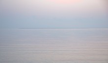 Утро и вечер на Ейской косе в начале марта