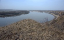 Хутор Михайловский на Северском Донце и стояка людей каменного века 