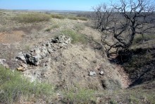 Путешествие по весенней балке Дедова в правобережье Северского Донца