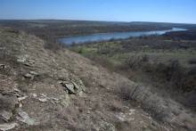 Путешествие по весенней балке Дедова в правобережье Северского Донца