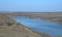 Путешествие по весенней балке Дедова в правобережье Северского Донца