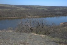 Путешествие по весенней балке Дедова в правобережье Северского Донца