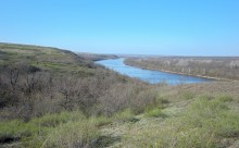 Путешествие по весенней балке Дедова в правобережье Северского Донца