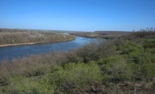 Путешествие по весенней балке Дедова в правобережье Северского Донца