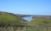 Путешествие по весенней балке Дедова в правобережье Северского Донца