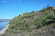 Старые элеваторы на Северском Донце у Нижнекудрючьей, Краснодонецкой и Усть-Быстрянской