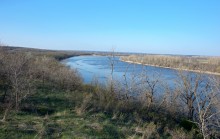 Старые элеваторы на Северском Донце у Нижнекудрючьей, Краснодонецкой и Усть-Быстрянской