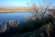 Старые элеваторы на Северском Донце у Нижнекудрючьей, Краснодонецкой и Усть-Быстрянской
