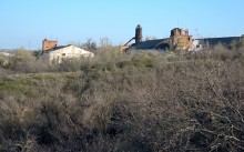 Старые элеваторы на Северском Донце у Нижнекудрючьей, Краснодонецкой и Усть-Быстрянской