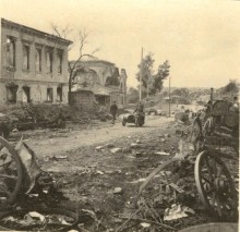 Аксайская станица и Аксайская переправа захваченная немцами летом 1942 г.