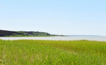 Новомаргаритовский берег Азовского моря
