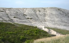 Меловые горы на Дону у хутора Мелоклетского