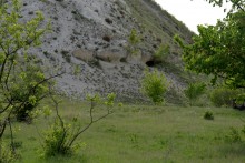 Меловые горы на Дону у хутора Мелоклетского