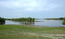 Меловые горы на Дону у хутора Мелоклетского