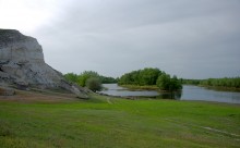 Меловые горы на Дону у хутора Мелоклетского