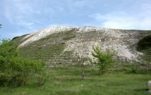 Меловые горы на Дону у хутора Мелоклетского