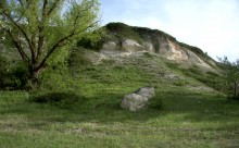 Меловые горы на Дону у хутора Мелоклетского