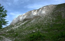 Меловые горы на Дону у хутора Мелоклетского