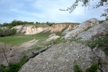Меловые горы на Дону у хутора Мелоклетского