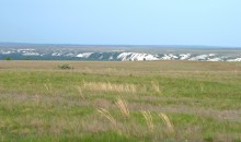 Меловые горы на Дону у хутора Мелоклетского