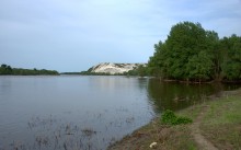 Меловые горы на Дону у хутора Мелоклетского