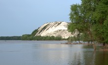 Меловые горы на Дону у хутора Мелоклетского