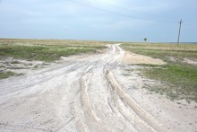 Меловые горы на Дону у хутора Мелоклетского