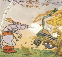 Кукольный спектакль Три поросенка в День России