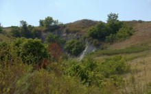 Река Быстрая в жарком июле