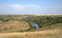 Река Быстрая в жарком июле