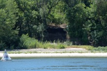 Дон у острова Поречный, Ракушечного яра и устья Сухого Донца