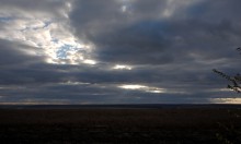 Небо над долиной реки Кундрючья в начале ноября