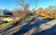 Старый казачий вал в станице Маныческой