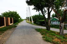 Старый казачий вал в станице Маныческой