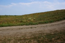 Старый казачий вал в станице Маныческой