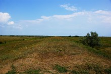 Старый казачий вал в станице Маныческой