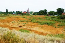 Старый казачий вал в станице Маныческой